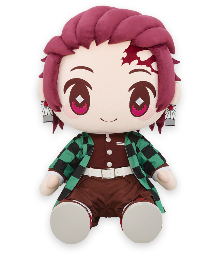 鬼滅の刃 超ど級 高さ約1m 史上最大級のぬいぐるみが登場！