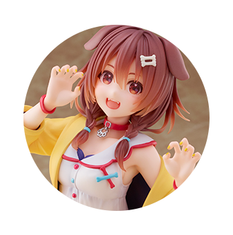 愛らしい表情とポーズ