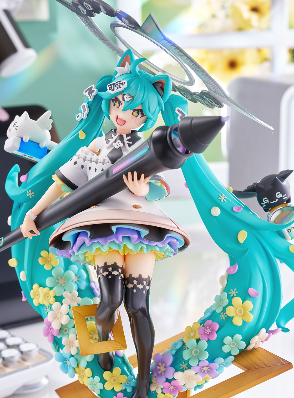 さいとうなおき × スピリテイル × 初音ミク フィギュアトリプルコラボ