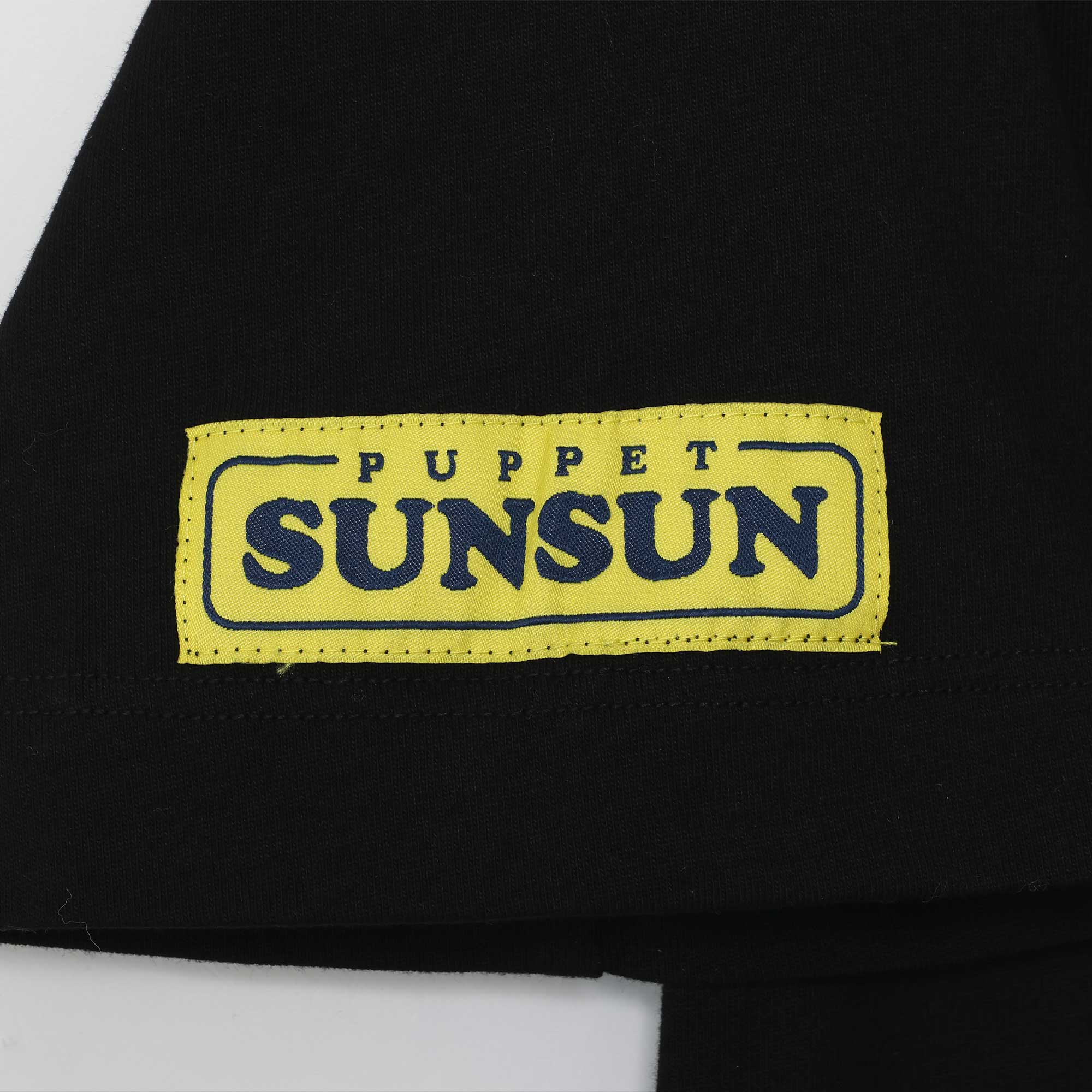 パペットスンスン スンスンと一緒Tシャツ ブラック
