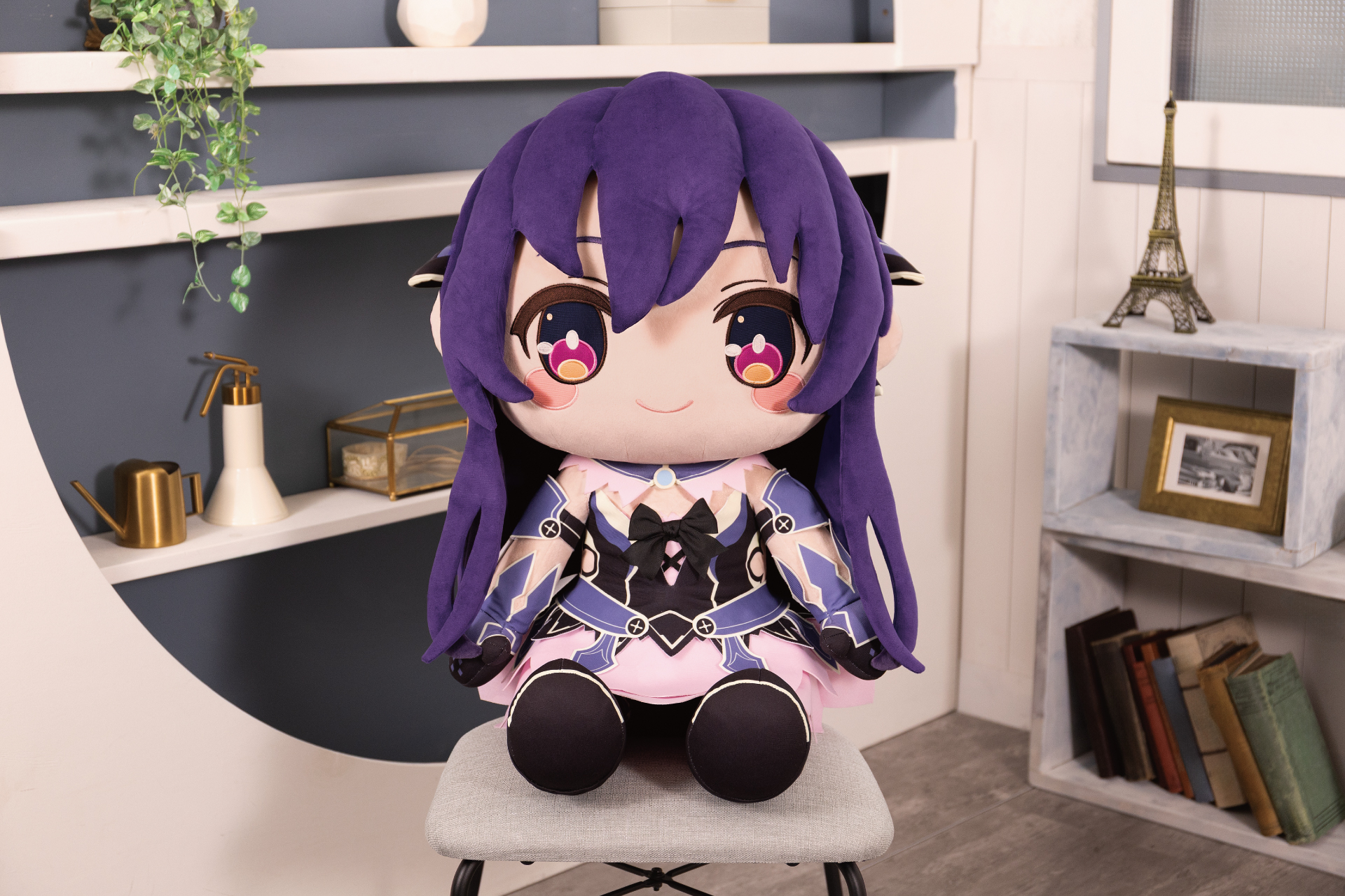 どきゅーとぷち　デート・ア・ライブⅤ　特大ぬいぐるみ　夜刀神十香