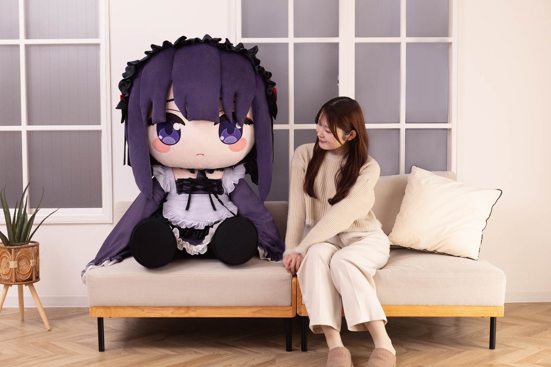 どきゅーと　その着せ替え人形は恋をする　超特大ぬいぐるみ　喜多川海夢～黒江雫ver.～