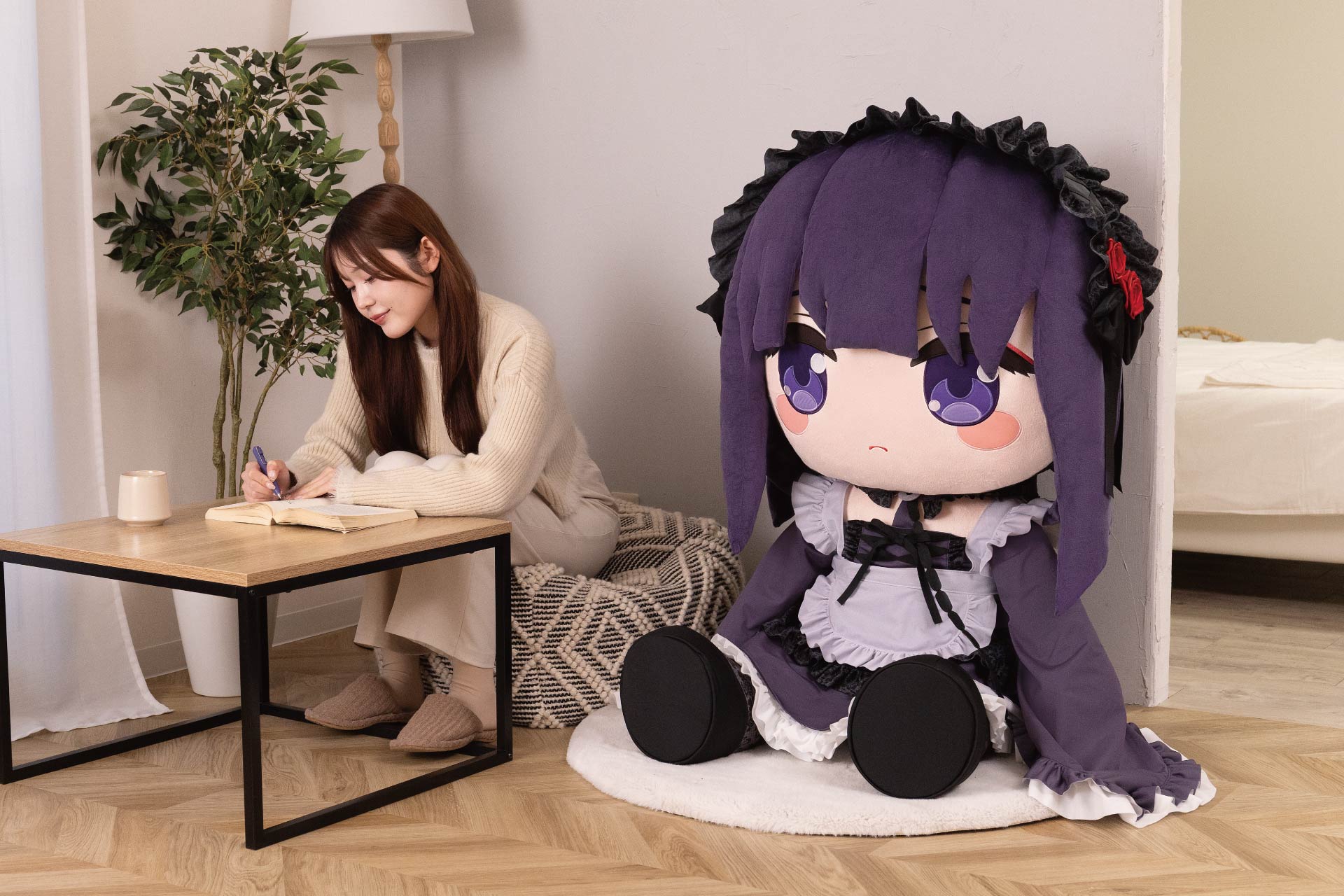 どきゅーと　その着せ替え人形は恋をする　超特大ぬいぐるみ　喜多川海夢～黒江雫ver.～