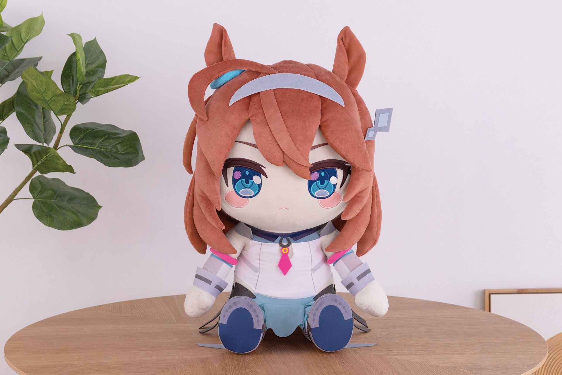 どきゅーとぷち　『ウマ娘 プリティーダービー』　特大ぬいぐるみ　ミホノブルボン