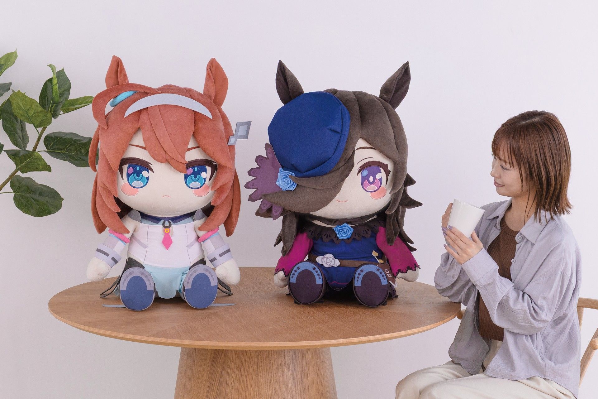 どきゅーとぷち　『ウマ娘 プリティーダービー』　特大ぬいぐるみ　ミホノブルボン