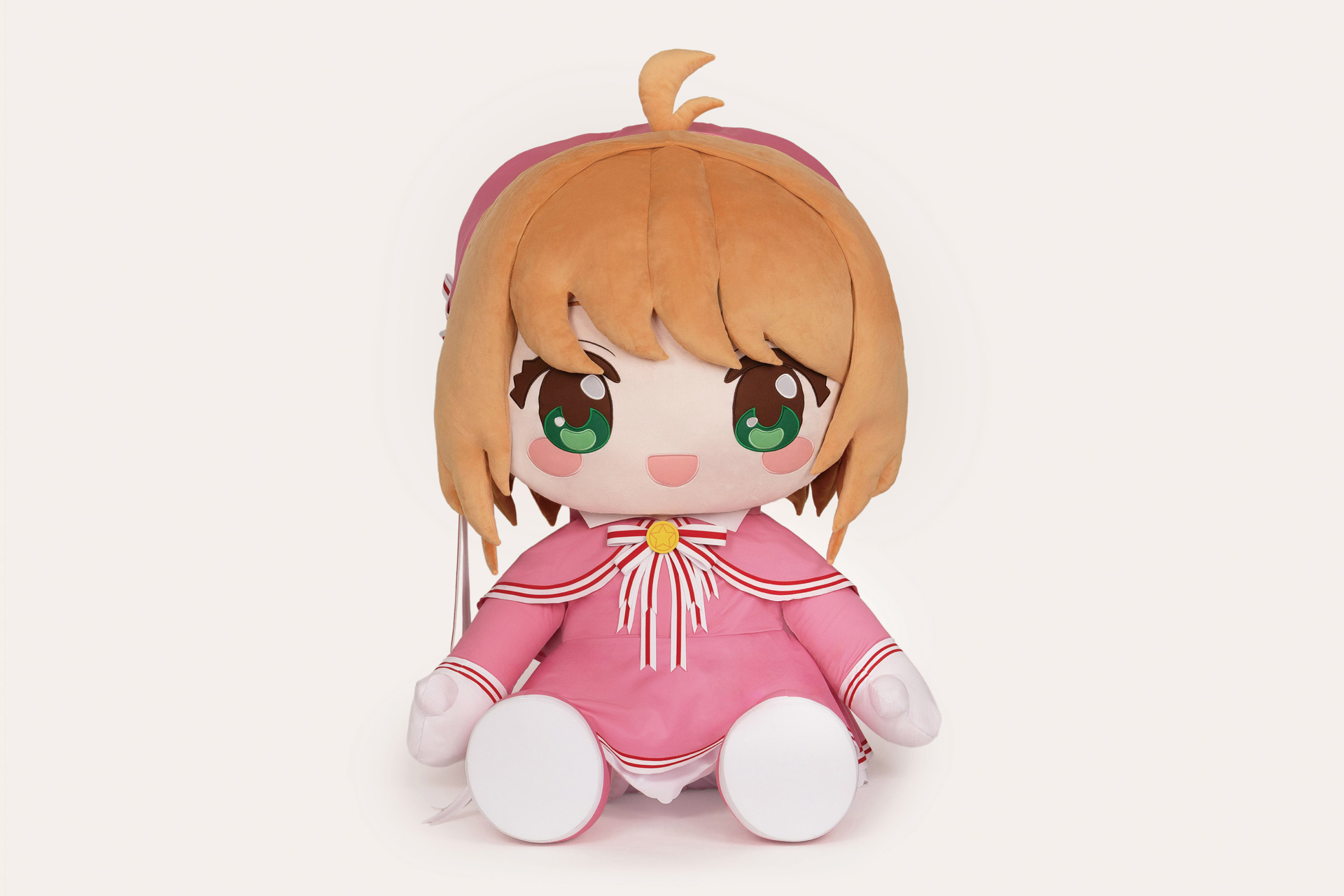どきゅーと　カードキャプターさくら～クリアカード編～　超特大ぬいぐるみ　木之本桜