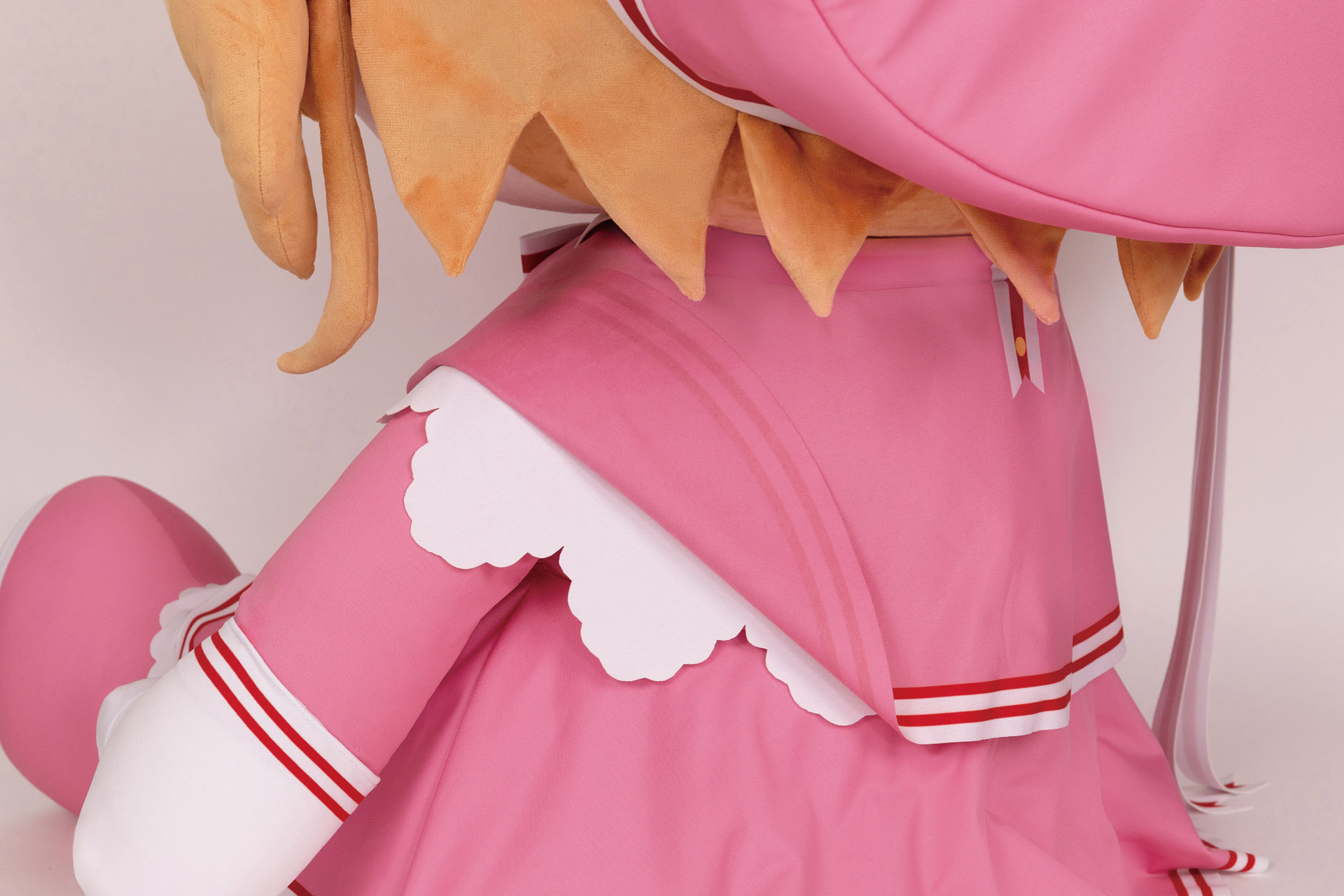 どきゅーと　カードキャプターさくら～クリアカード編～　超特大ぬいぐるみ　木之本桜