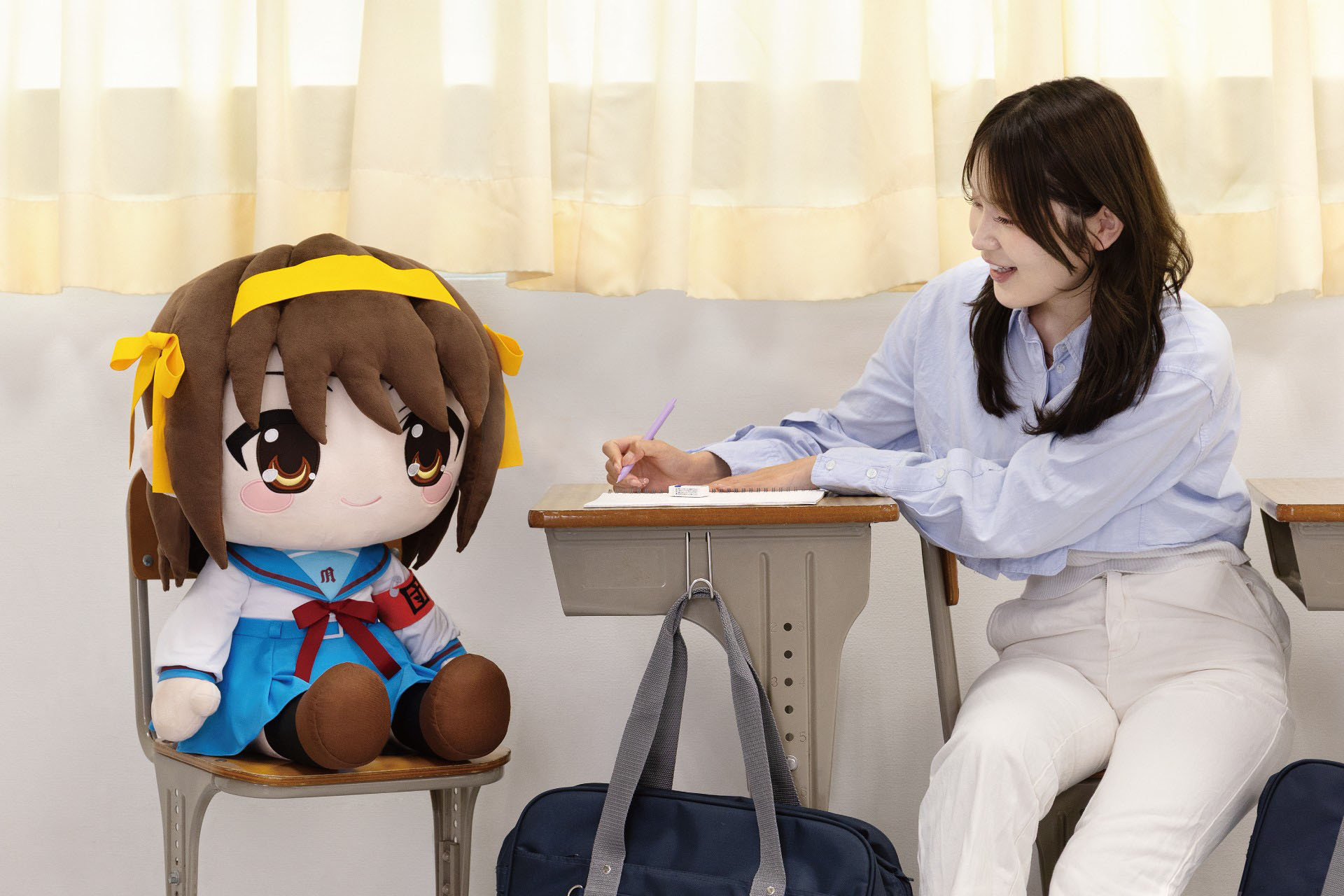 どきゅーとぷち　涼宮ハルヒの憂鬱　特大ぬいぐるみ　涼宮ハルヒ