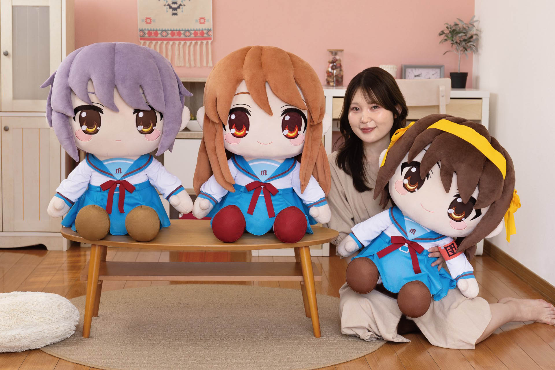 どきゅーとぷち　涼宮ハルヒの憂鬱　特大ぬいぐるみ　長門有希