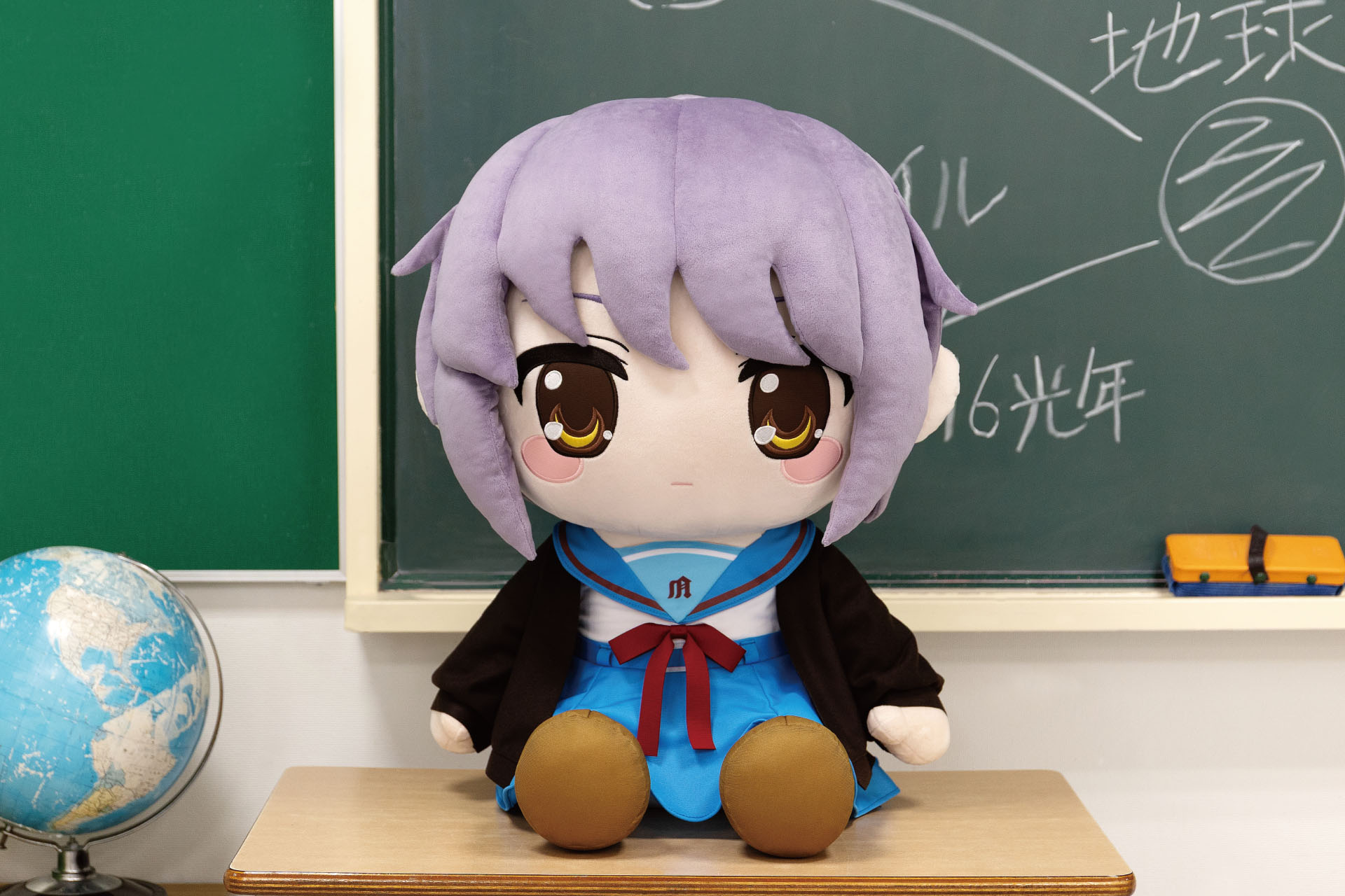 どきゅーとぷち　涼宮ハルヒの憂鬱　特大ぬいぐるみ　長門有希