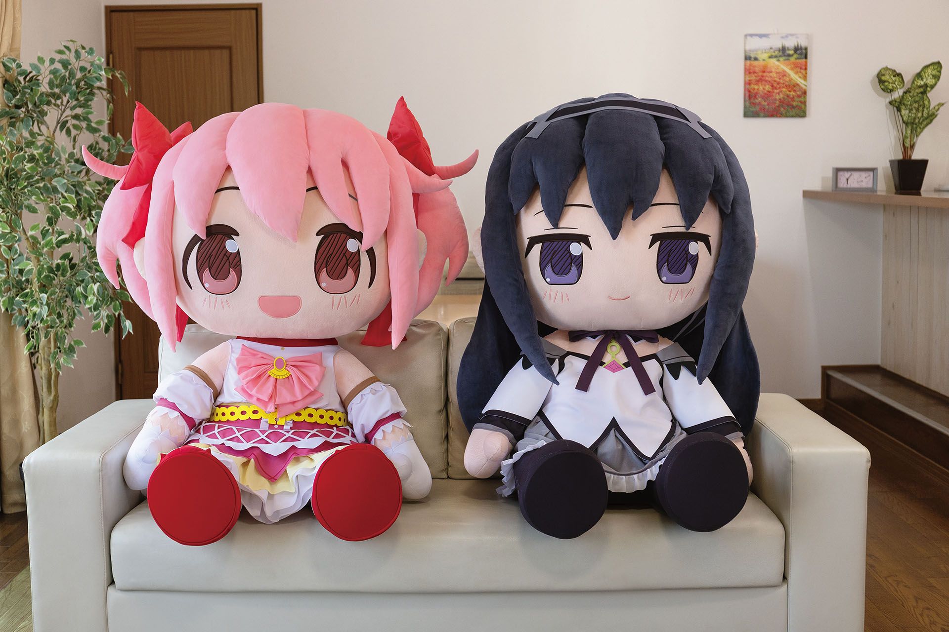 どきゅーと　劇場版 魔法少女まどか☆マギカ〈ワルプルギスの廻天〉　超特大ぬいぐるみ　鹿目まどか