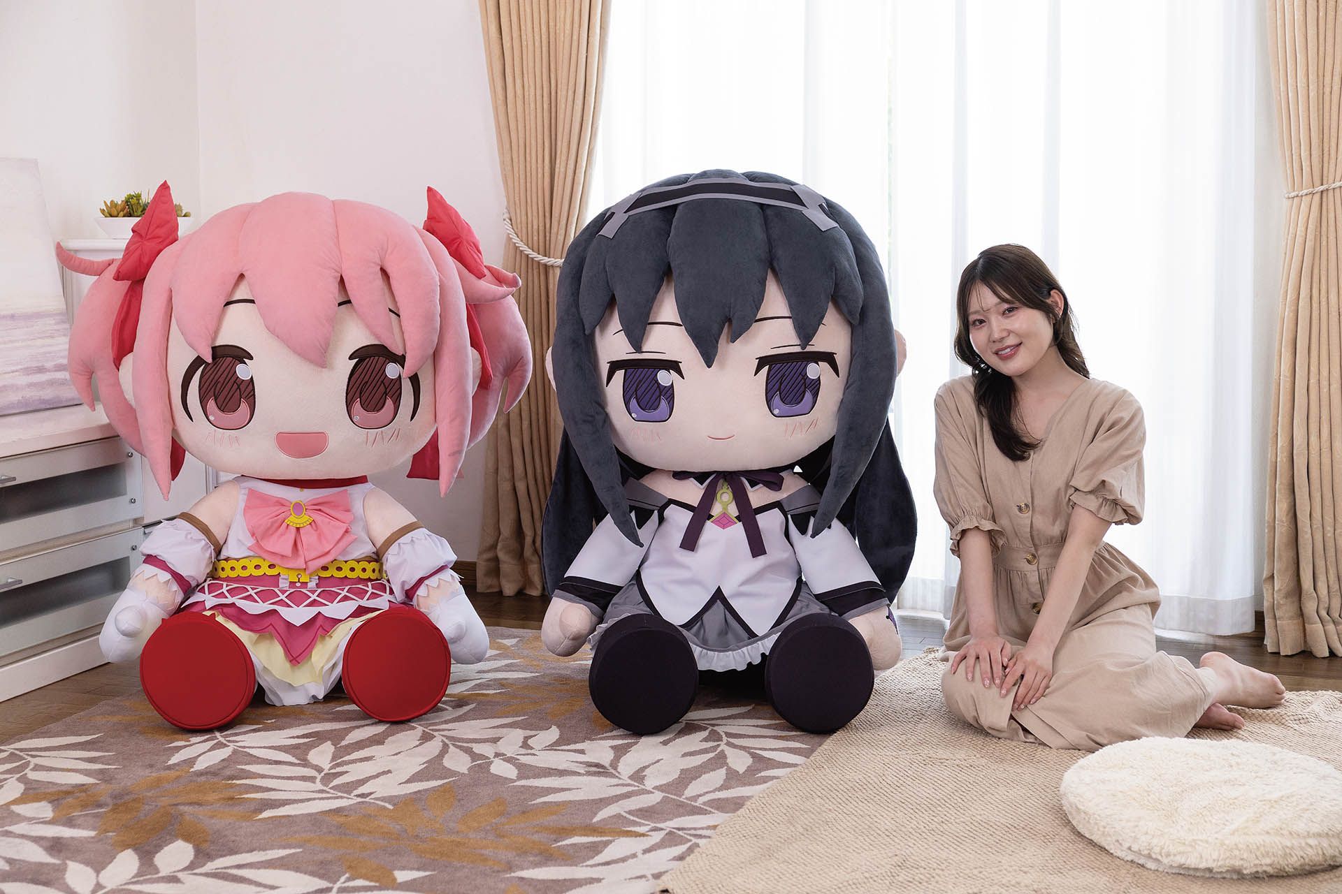 どきゅーと　劇場版 魔法少女まどか☆マギカ〈ワルプルギスの廻天〉　超特大ぬいぐるみ　鹿目まどか