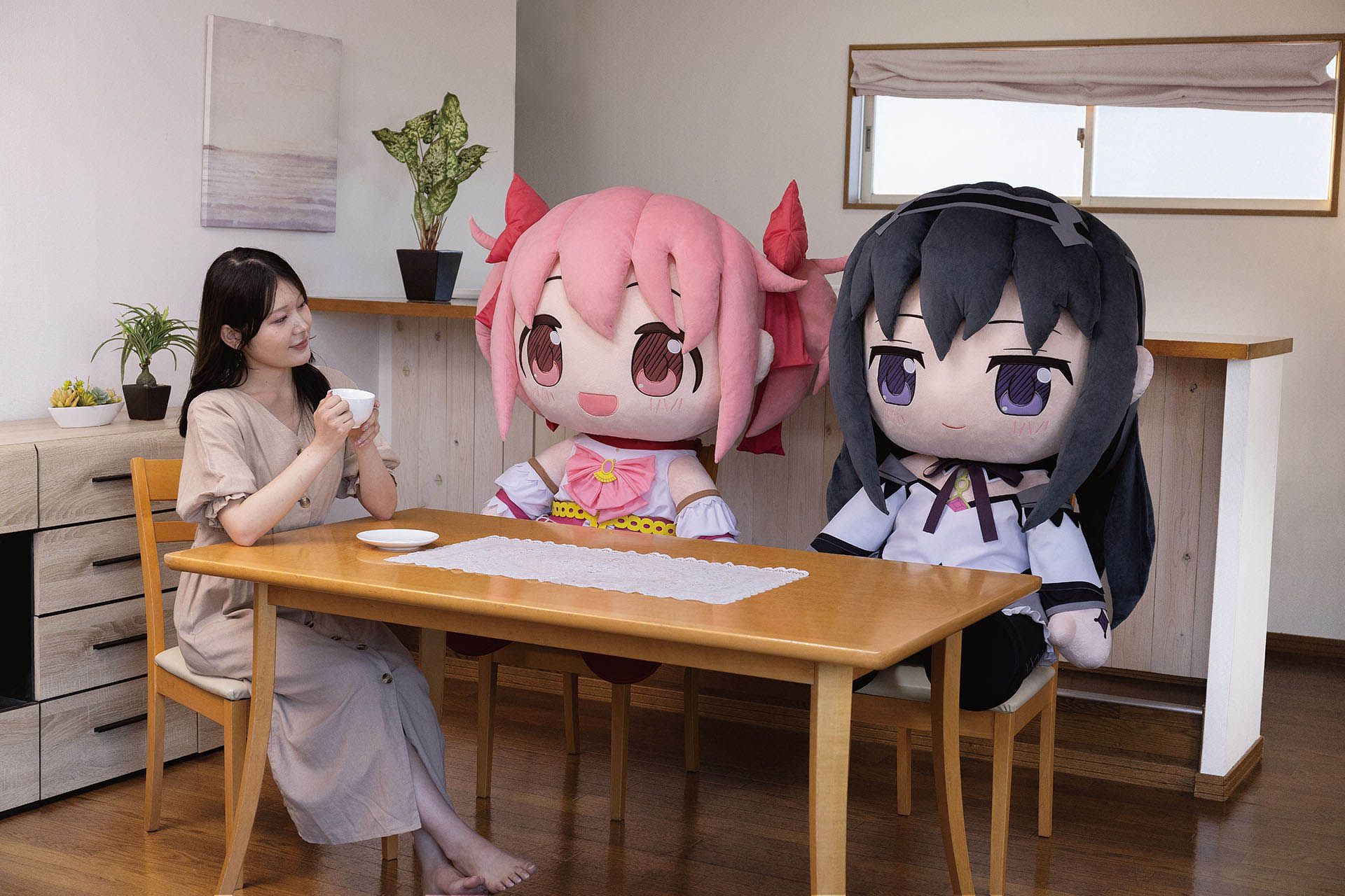どきゅーと　劇場版 魔法少女まどか☆マギカ〈ワルプルギスの廻天〉　超特大ぬいぐるみ　鹿目まどか
