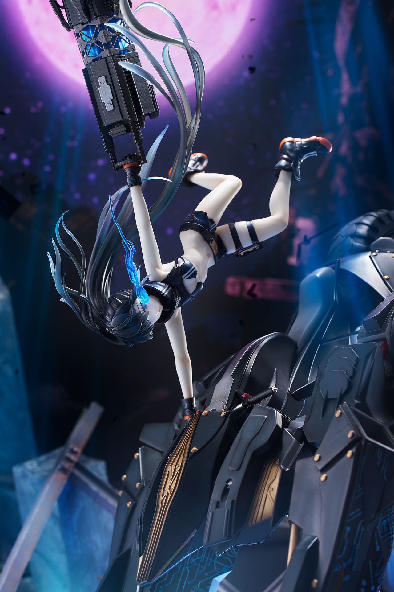 ブラック★★ロックシューター DAWN FALL エンプレス【ブラックロックシューター】～ティザービジュアル ver. (Art by huke)～ スケールフィギュア【完全受注生産】