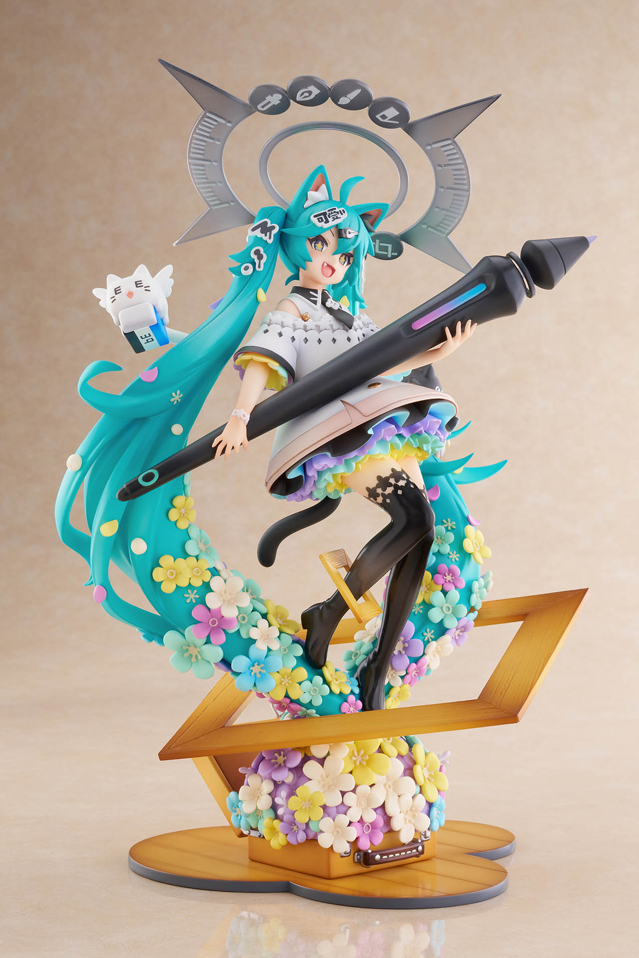 初音ミク×さいとうなおき 初音ミクのフィギュアをつくってみた！～お絵描きver.～ 1/7スケールフィギュア【完全受注生産】