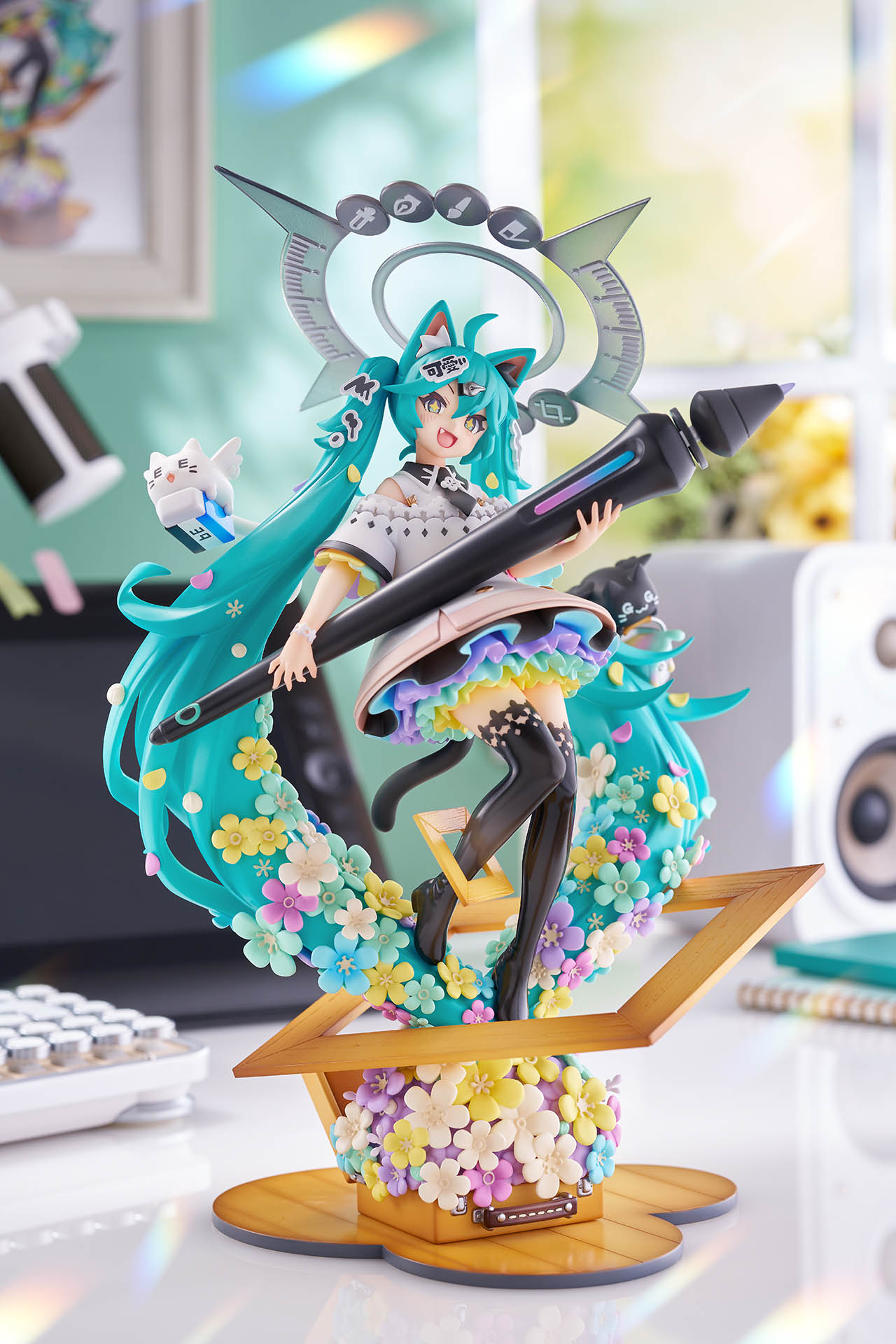 初音ミク×さいとうなおき 初音ミクのフィギュアをつくってみた！～お絵描きver.～ 1/7スケールフィギュア【完全受注生産】