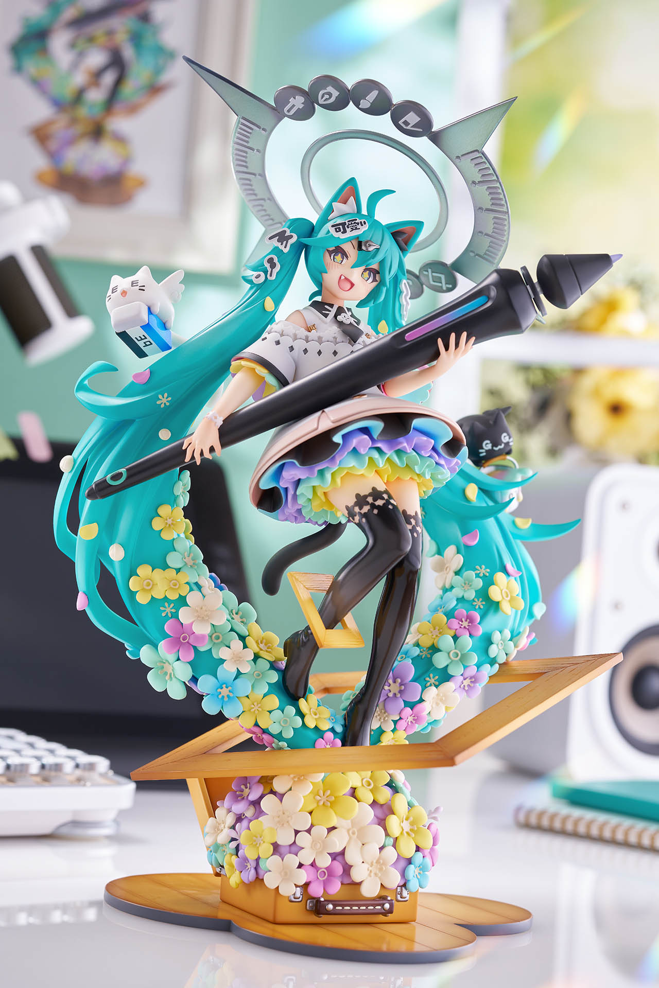 初音ミク×さいとうなおき 初音ミクのフィギュアをつくってみた！～お絵描きver.～ 1/7スケールフィギュア【完全受注生産】