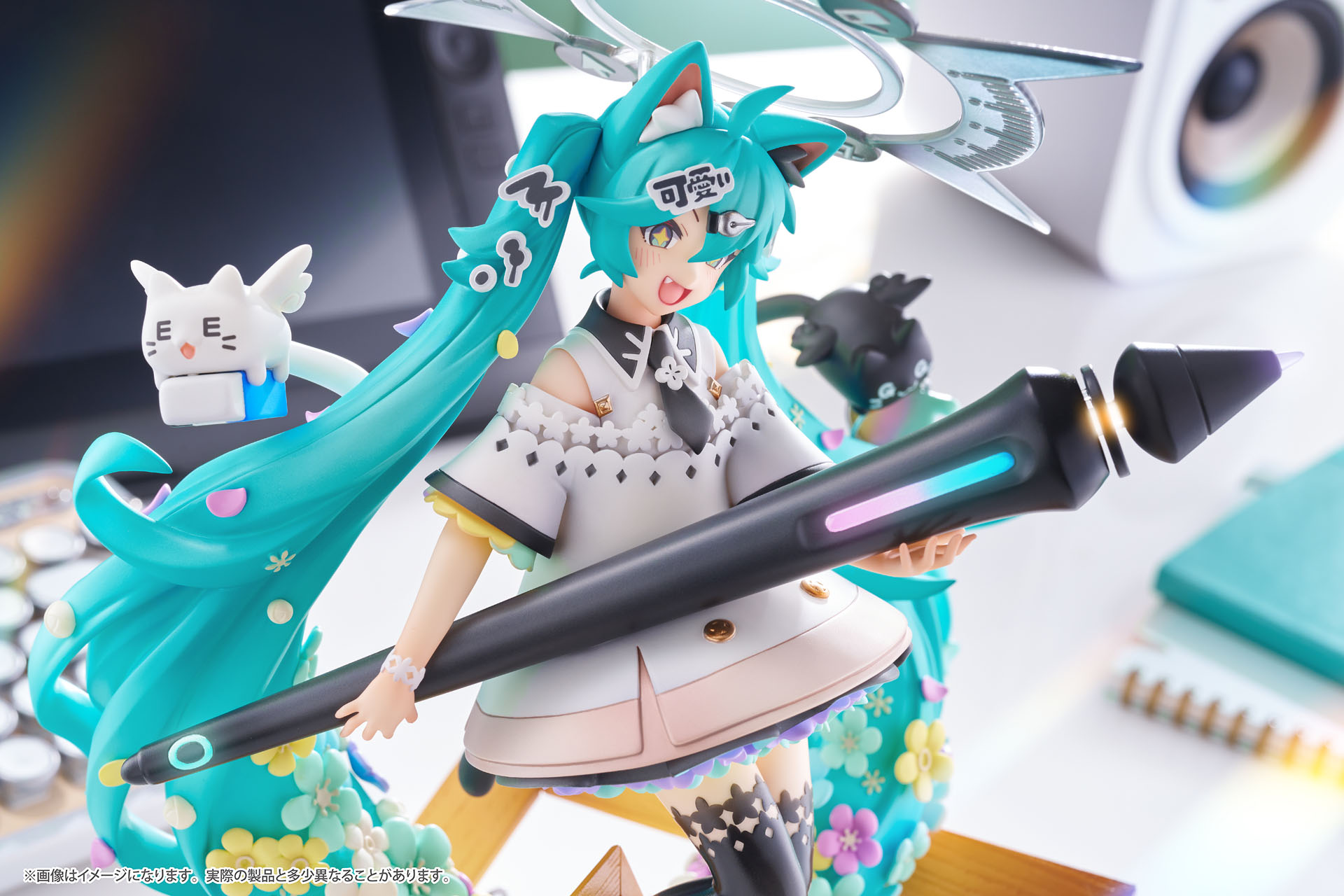 初音ミク×さいとうなおき 初音ミクのフィギュアをつくってみた！～お絵描きver.～ 1/7スケールフィギュア【完全受注生産】