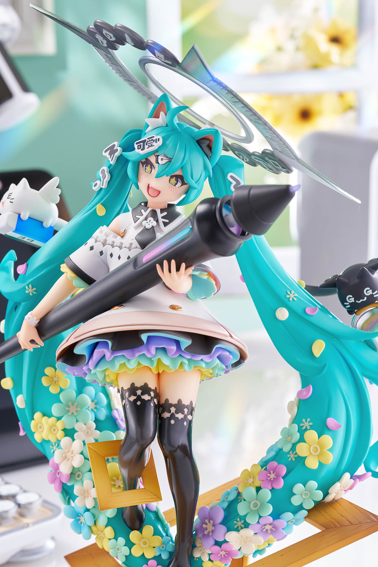 初音ミク×さいとうなおき 初音ミクのフィギュアをつくってみた！～お絵描きver.～ 1/7スケールフィギュア【完全受注生産】
