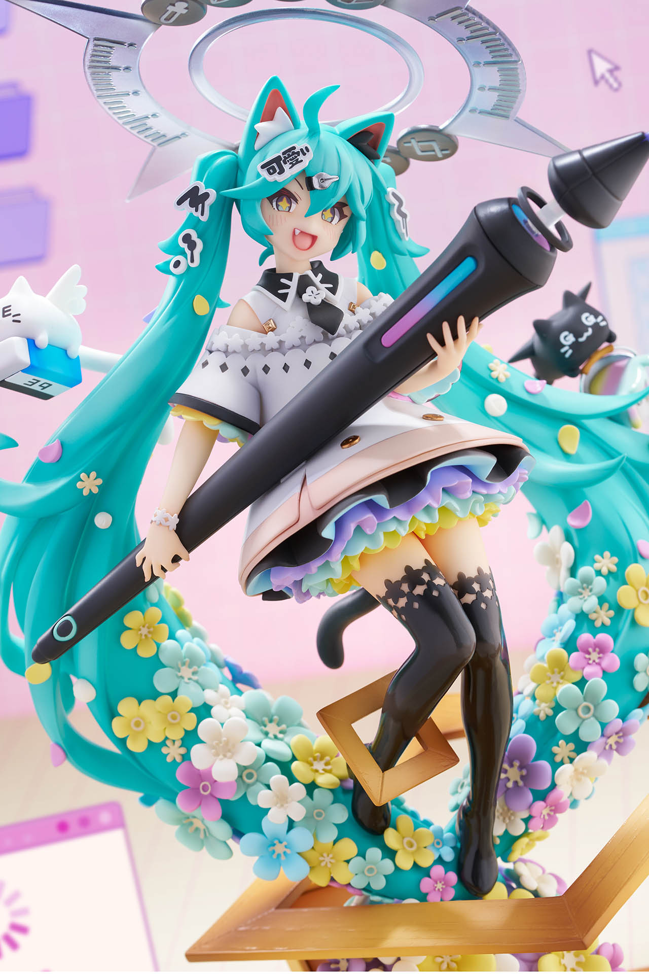 初音ミク×さいとうなおき 初音ミクのフィギュアをつくってみた！～お絵描きver.～ 1/7スケールフィギュア【完全受注生産】
